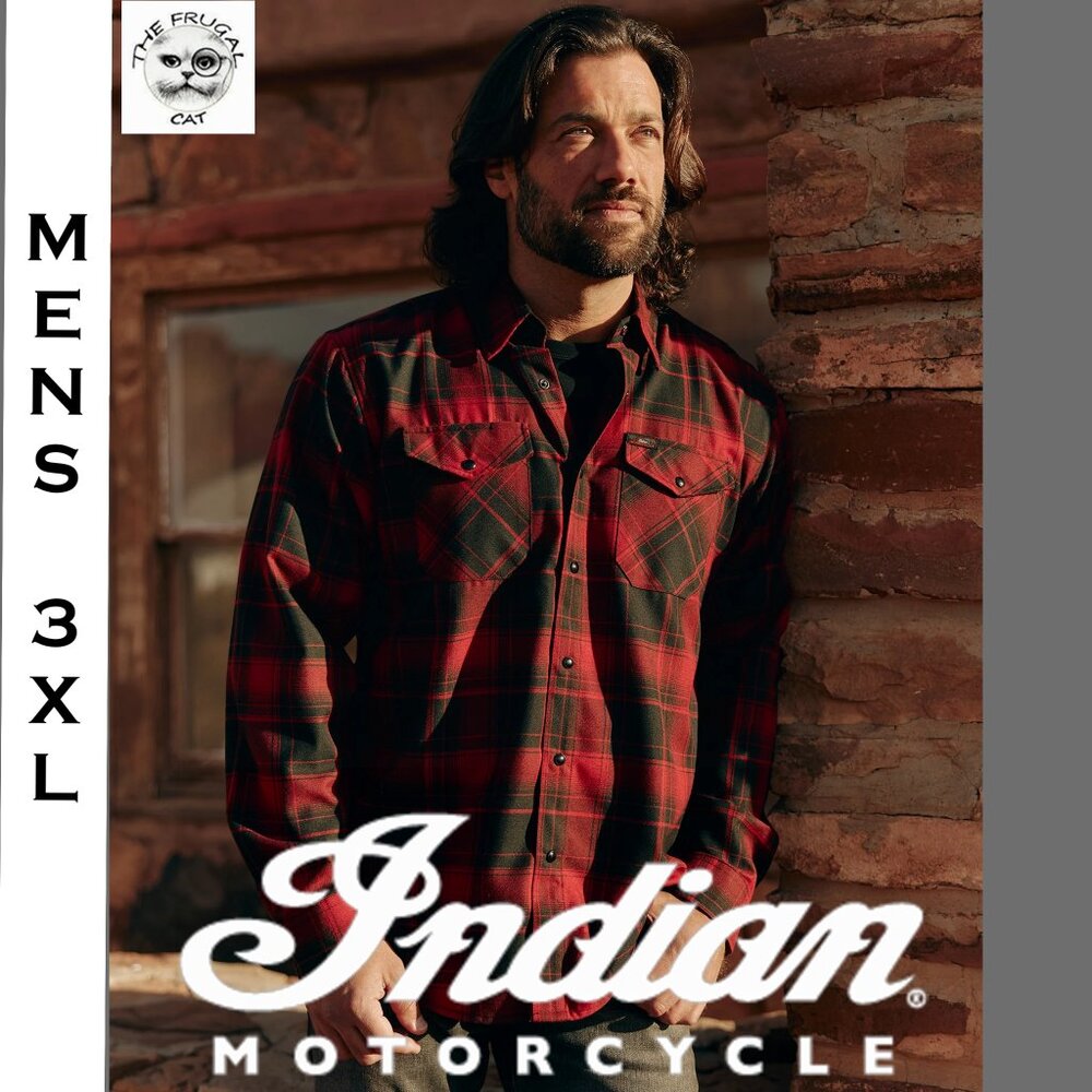 DIXXON FLANNEL x INDIAN MOTORCYCLE 125th Flannel Shirt Collab - Men's 3XL